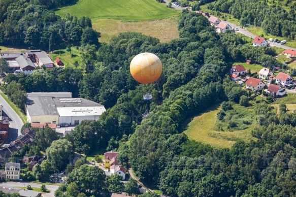 Ballon bei Netzschkau im Vogtland im Bundesland Sachsen