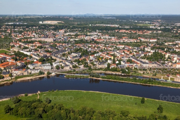 Dresdner Stadtteil Pieschen im Bundesland Sachsen