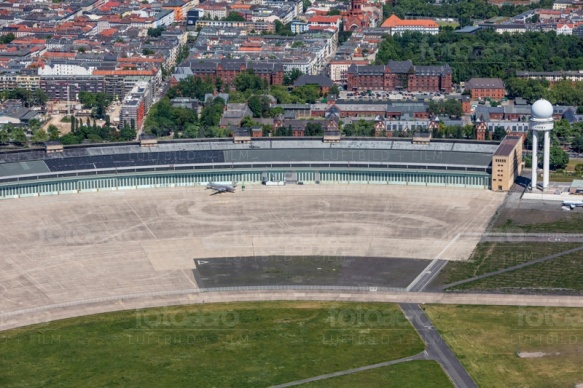 Ehemaliger Flughafen Berlin-Tempelhof in der Hauptstadt Berlin