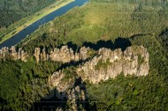 Schrammsteine in der Sächsischen Schweiz im Bundesland Sachsen