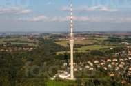 Fernsehturm in Dresden im Bundesland Sachsen