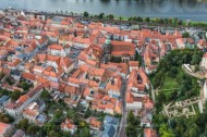 Die schöne und historische Altstadt von Pirna.