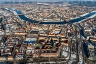 Veschneite Altstadt von Dresden im Bundesland Sachsen