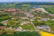 Die Stadt Malchin im Bundesland Mecklenburg-Vorpommern