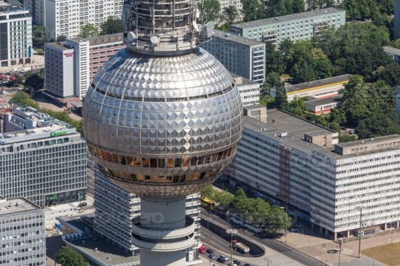 Aussichtspunkt des Berliner Fernsehturms.