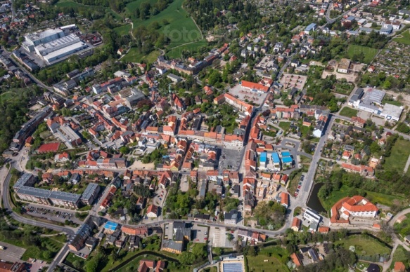 Kreisstadt Radeberg im Bundesland Sachsen