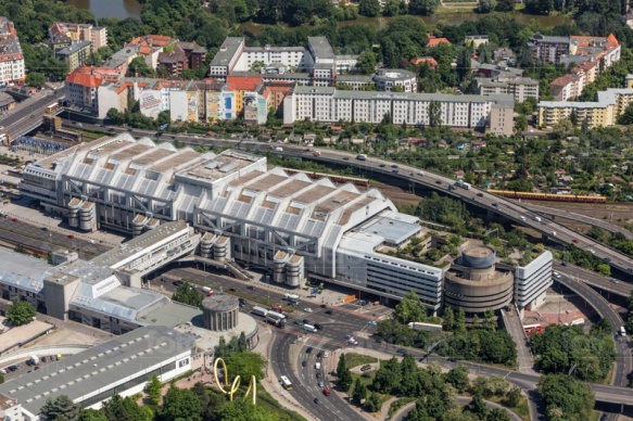 Internationales Congress-Zentrum in Berlin Charlottenburg-Wilmersdorf.