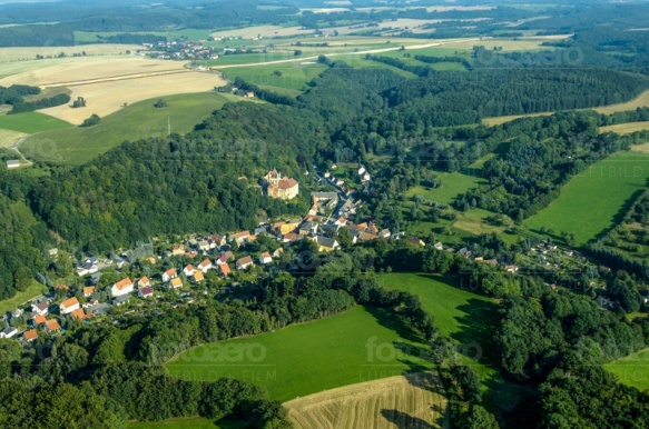 Liebstadt und die Burg Kuckuckstein im Bundesland Sachsen