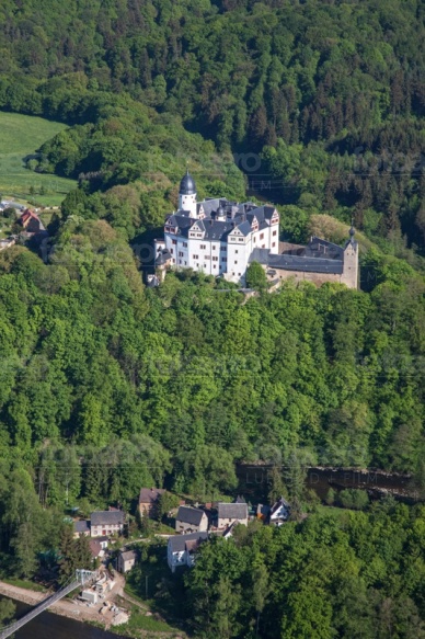 Schloss Rochsburg in Sachsen.