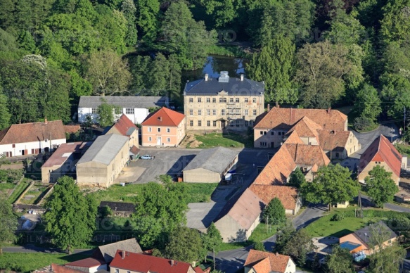 Schloss Lauterbach in der Großgemeinde Ebersbach im Bundesland Sachsen
