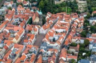 Die historische Altstadt von Pirna im Bundesland Sachsen.