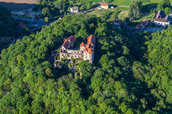 Schloss Scharfenberg im Bundesland Sachsen.