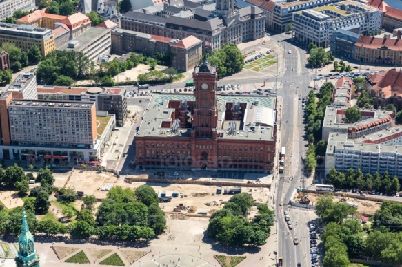 Rotes Rathaus in Berlin.