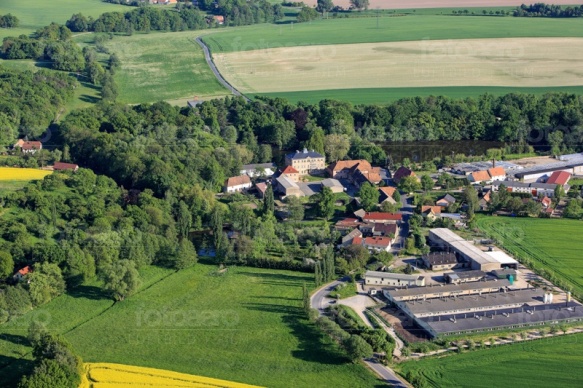 Schloss Lauterbach in der Großgemeinde Ebersbach im Bundesland Sachsen