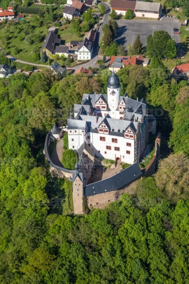 Schloss Rochsburg in Sachsen.