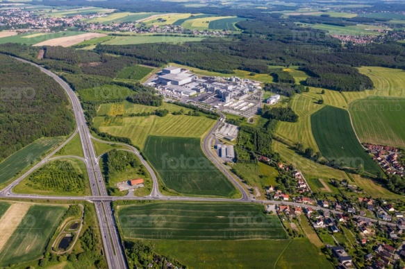 Gewerbegebiet Leppersdorf im Bundesland Sachsen