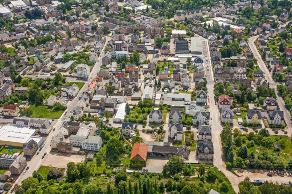 Die Stadt Hohenstein-Ernstthal im Bundesland Sachsen